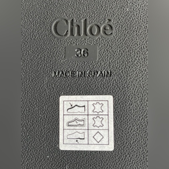 Chloé Rebecca Slide Sandal- Black size 36 - Picture 12 of 14